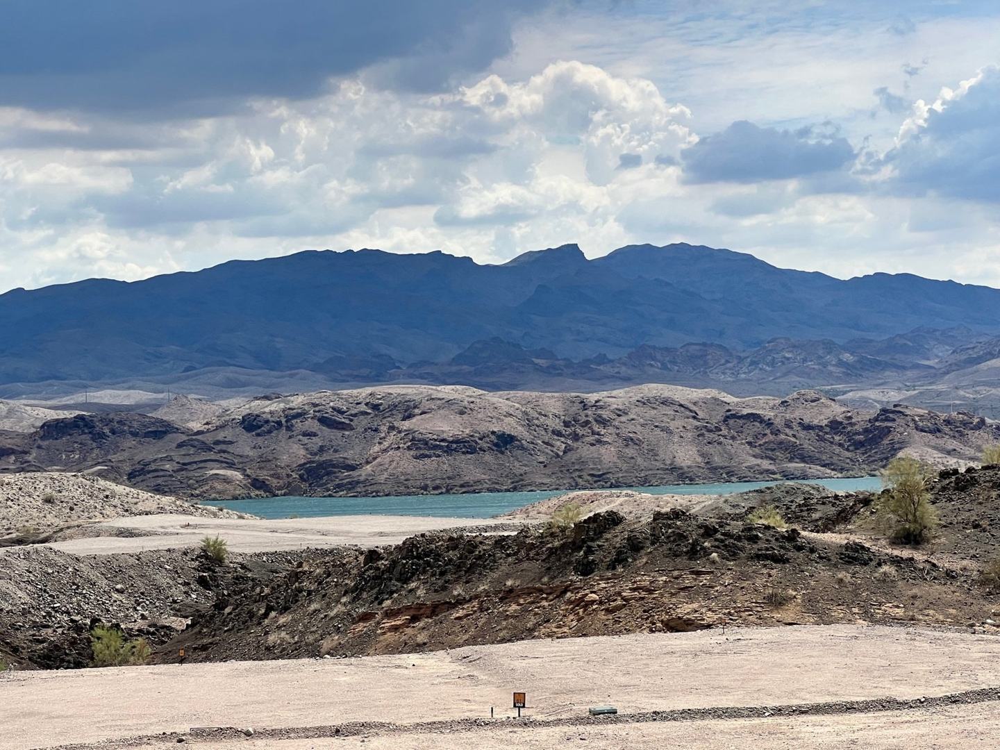 Lake Havasu and the mountain ranges seen from The Ridge homesites